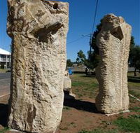 Fossilised Forrest Sculptures - Tweed Heads Accommodation