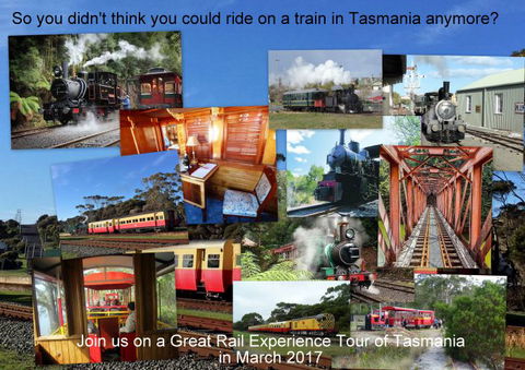 Great Rail Experiences  Tasmania Tour 2017 - Tweed Heads Accommodation 0