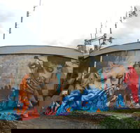 Willans Hill Water Tower Mural - Tweed Heads Accommodation