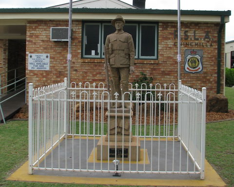 Soldier Statue Memorial, Chinchilla - Tweed Heads Accommodation 0