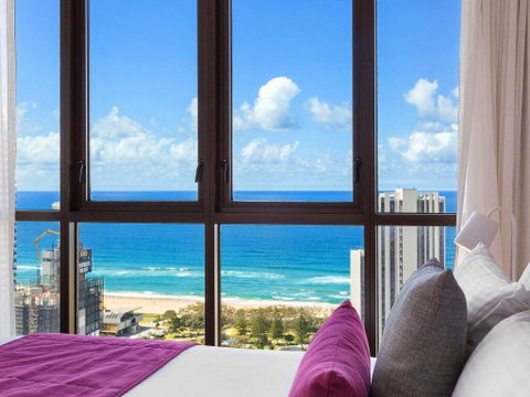The Beach Broadbeach Private 2 Bedroom Ocean View - Tweed Heads Accommodation 3