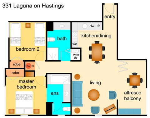 Laguna On Hastings - Tweed Heads Accommodation 12