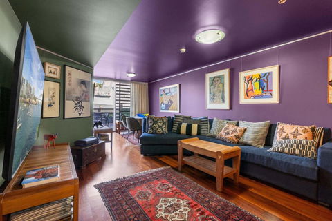 Artsy Boho Den In Iconic Fingerwharf Woolloomoolo - Tweed Heads Accommodation 2