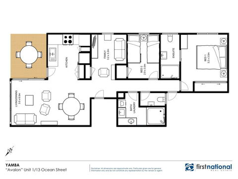 Avalon 1 - Overlooking Beautiful Convent Beach - Tweed Heads Accommodation 2