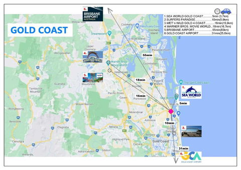 ZANZIBAR FANTASTIC 1 Bedroom APARTMENT - Tweed Heads Accommodation 2