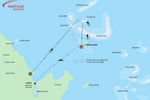 Fly To Green Island - Cruise Return - Tweed Heads Accommodation 0