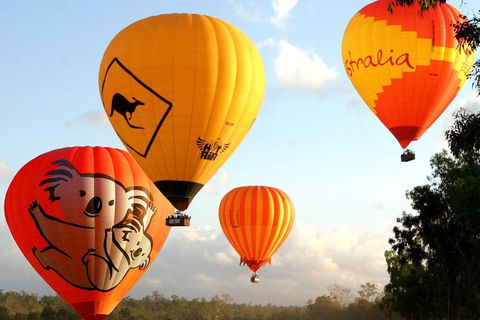 Natural Bridge & Springbrook Waterfalls Tour + Hot Air Balloon With Breakfast - Tweed Heads Accommodation 0